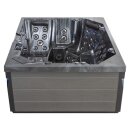 EAGO AWT IN-406 extreme pro Cloudy Black 225x185cm grau