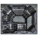 EAGO AWT IN-406 extreme pro Cloudy Black 225x185cm grau