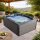 EAGO AWT IN-406 extreme pro Cloudy Black 225x185cm grau