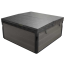 EAGO AWT IN-406 premium Cloudy Black 225x185cm grau