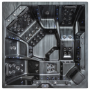 EAGO AWT IN-404 premium Cloudy Black 225x225cm grau