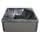 EAGO AWT IN-404 premium Cloudy Black 225x225cm grau