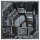 EAGO AWT IN-404 premium Cloudy Black 225x225cm grau