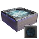 EAGO AWT IN-703 mit Wärmepumpe Cloudy Black...