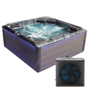 EAGO AWT IN-703 mit Wärmepumpe Cloudy Black...