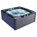 EAGO AWT IN-701 extreme Cloudy Black 212x212cm grau