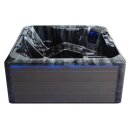 EAGO AWT IN-701 extreme Cloudy Black 212x212cm grau