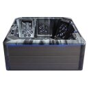 EAGO AWT IN-701 extreme Cloudy Black 212x212cm grau