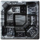 EAGO AWT IN-701 premium Cloudy Black 212x212cm grau