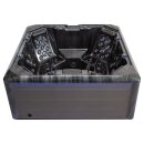 EAGO AWT IN-702 extreme Cloudy Black 212x212cm grau