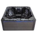 EAGO AWT IN-702 extreme Cloudy Black 212x212cm grau