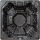EAGO AWT IN-702 extreme Cloudy Black 212x212cm grau