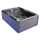 EAGO AWT IN-704 extreme Cloudy Black 220x160cm grau