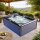 EAGO AWT IN-704 extreme Cloudy Black 220x160cm grau