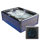 EAGO AWT IN-704 mit Wärmepumpe Cloudy Black...