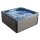 EAGO AWT IN-403 eco Ocean Wave 200x200cm grau