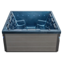 EAGO AWT IN-407 eco Ocean Wave 200x200cm grau