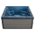 EAGO AWT IN-407 eco Ocean Wave 200x200cm grau