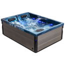 EAGO AWT IN-405 eco Ocean Wave 220x160cm grau