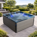 EAGO AWT IN-402 premium Ocean Wave 200x200cm grau