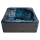 EAGO AWT IN-703 premium Ocean Wave 225x225cm grau