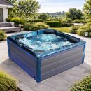 EAGO AWT IN-701 premium Ocean Wave 212x212cm grau