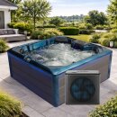 EAGO AWT IN-702 mit Wärmepumpe Ocean Wave 212x212cm...