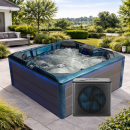 EAGO AWT IN-702 mit Wärmepumpe Ocean Wave 212x212cm...