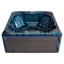 EAGO AWT IN-702 mit Wärmepumpe Ocean Wave 212x212cm grau