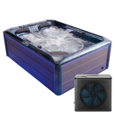 EAGO AWT IN-704 mit Wärmepumpe Ocean Wave 220x160cm...