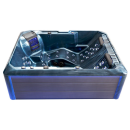 EAGO AWT IN-704 mit Wärmepumpe Ocean Wave 220x160cm grau
