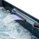 EAGO AWT IN-704 mit Wärmepumpe Ocean Wave 220x160cm grau