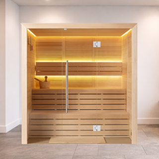 EAGO AWT Sauna E1614A Hemlock 200x160cm