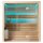 EAGO AWT Sauna E1614A Hemlock 200x160cm