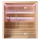 EAGO AWT Sauna E1614A Hemlock 200x160cm