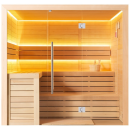 EAGO AWT Sauna E1612C Hemlock 180x160cm
