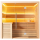 EAGO AWT Sauna E1612C Hemlock 180x160cm