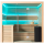EAGO AWT Sauna E1612C Hemlock 180x160cm