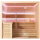 EAGO AWT Sauna E1612C Hemlock 180x160cm