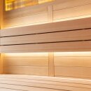 EAGO AWT Sauna E1621B Hemlock 200x200cm