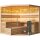 EAGO AWT Sauna E1621B Hemlock 200x200cm