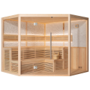 EAGO AWT Sauna E1816XL Pinienholz 240x240cm