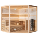 EAGO AWT Sauna E1816XL Pinienholz 240x240cm
