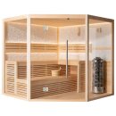 EAGO AWT Sauna E1816XL Pinienholz 240x240cm