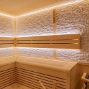 EAGO AWT Sauna E1816XL Pinienholz 240x240cm