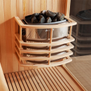EAGO AWT Sauna E1816XL Pinienholz 240x240cm