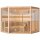 EAGO AWT Sauna E1816XL Pinienholz 240x240cm