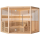 EAGO AWT Sauna E1816XL Pinienholz 240x240cm
