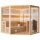 EAGO AWT Sauna E1816XL Pinienholz 240x240cm