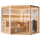 EAGO AWT Sauna E1816XL Pinienholz 240x240cm